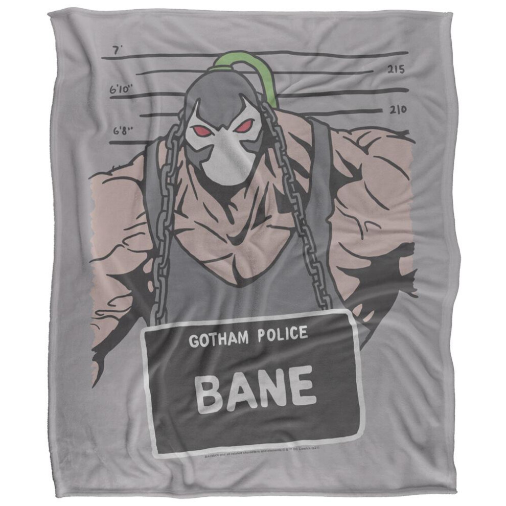 Batman Line Up Bane Blanket Multicoloured