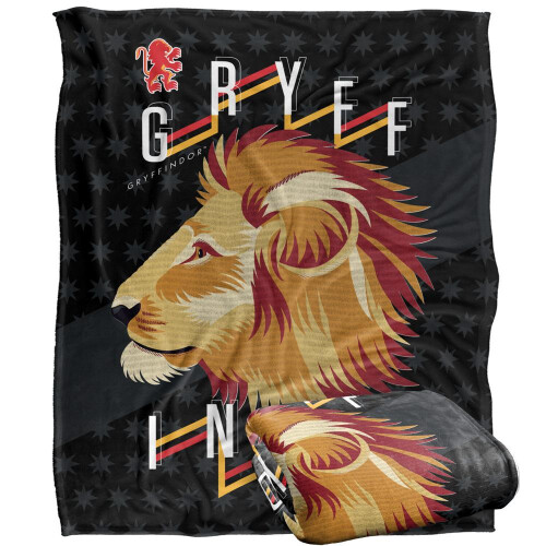 Harry Potter Harry Potter Gryffindor Lion Blanket 2