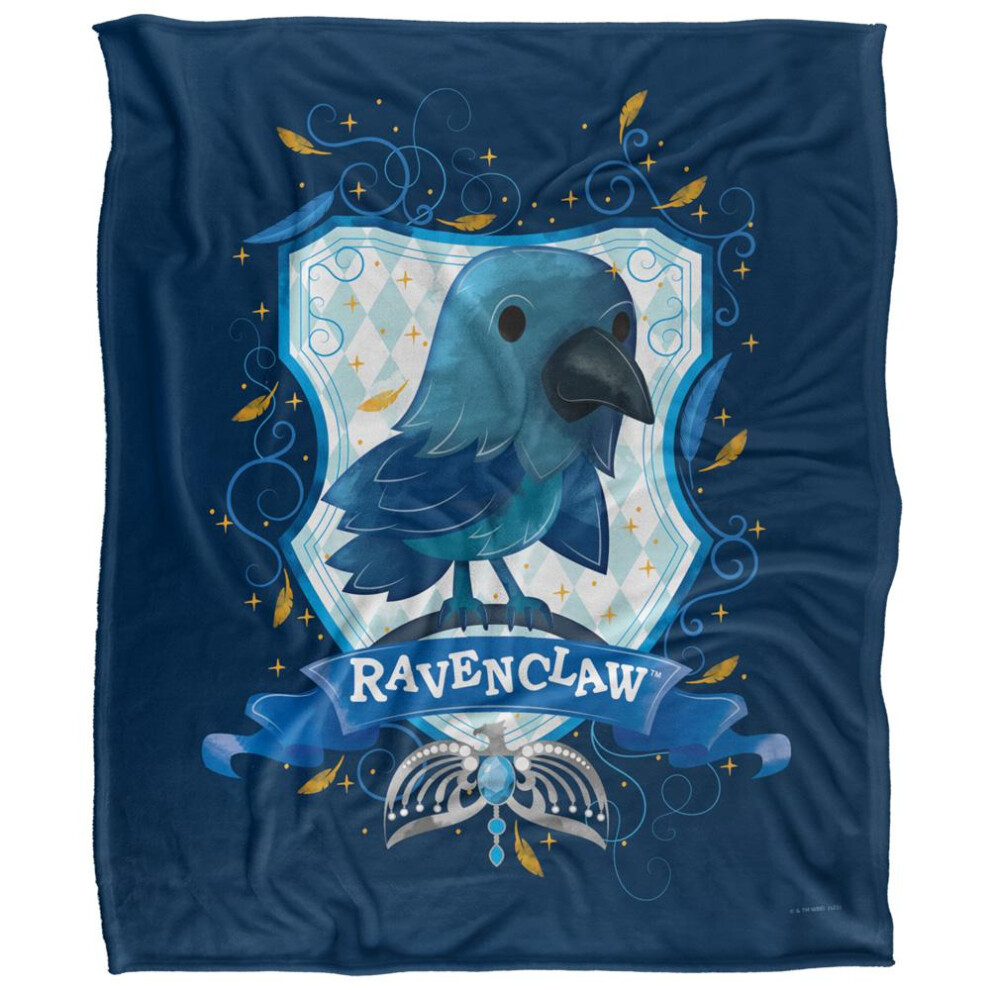 Harry Potter Ravenclaw Cute Blanket Multicoloured