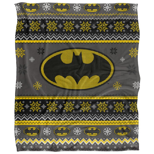 Batman Batman Christmas Fair Isle Blanket