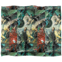 Batman Comic Collage Blanket