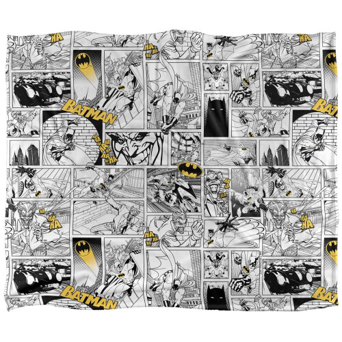 Batman Batman Action Panels Blanket