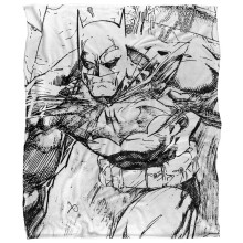 Batman Sketch Blanket
