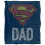 Superman Superman Dad Logo Blanket 1
