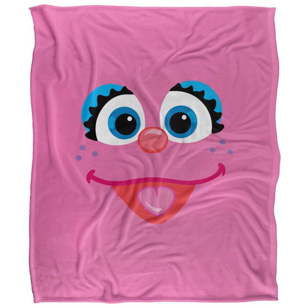 Sesame Street Face Abby Blanket Multicoloured