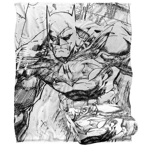 Batman Batman Sketch Blanket 2