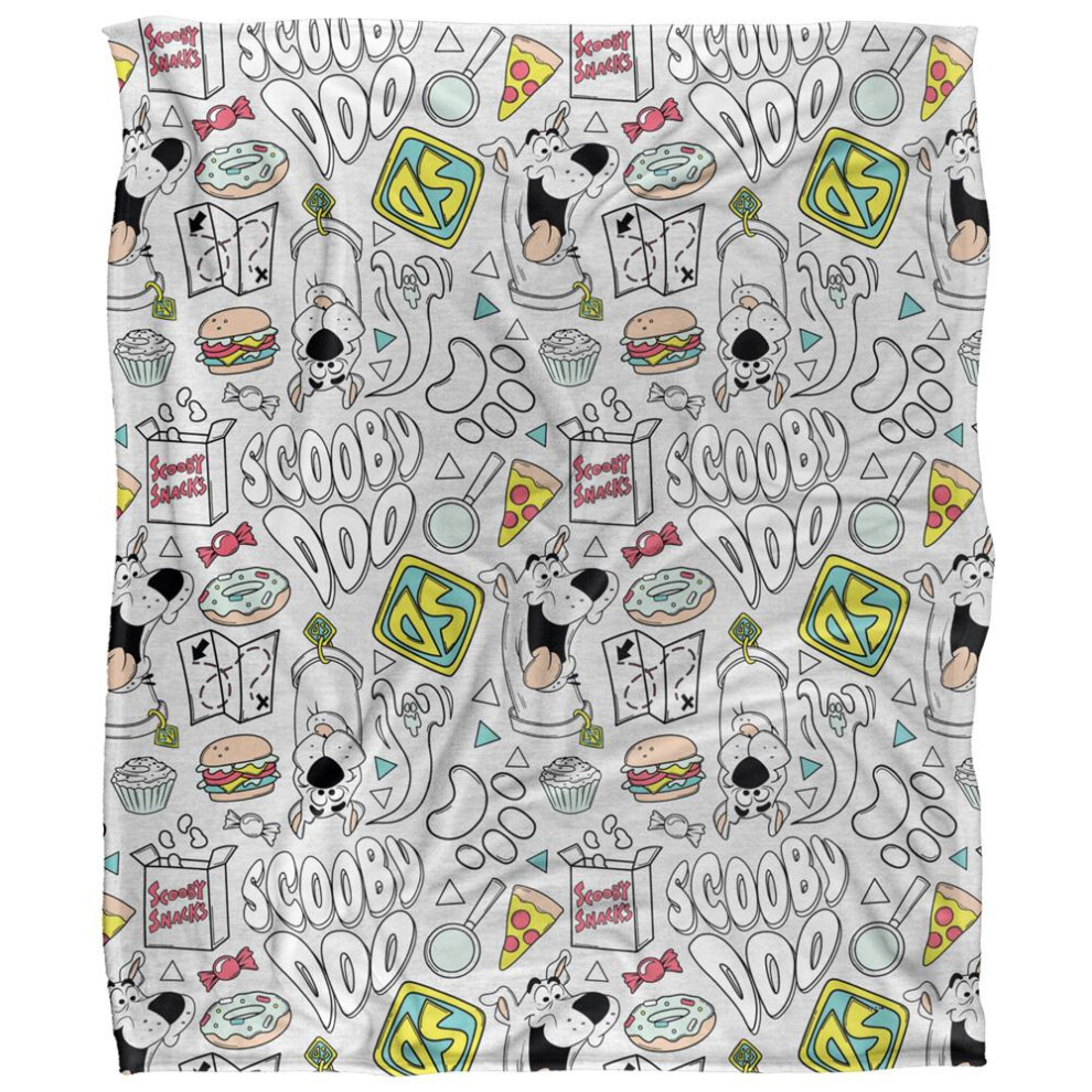 Scooby Doo Icons Blanket Multicoloured