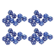 Polyhedral Dice Set, Bright Colors Premium Plastic 40-Pcs Dice Collection For Dungeons And Dragons Role Playing Game Accessories, Exquisite Workmanshi