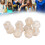 40PCS Clear 12-Sided Polyhedral Dice Set Waterproof for Board & Digital Games 13