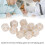 40PCS Clear 12-Sided Polyhedral Dice Set Waterproof for Board & Digital Games 6