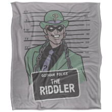 Batman Line Up Riddler Blanket