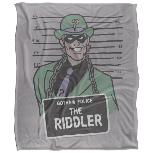 Batman Batman Line Up Riddler Blanket