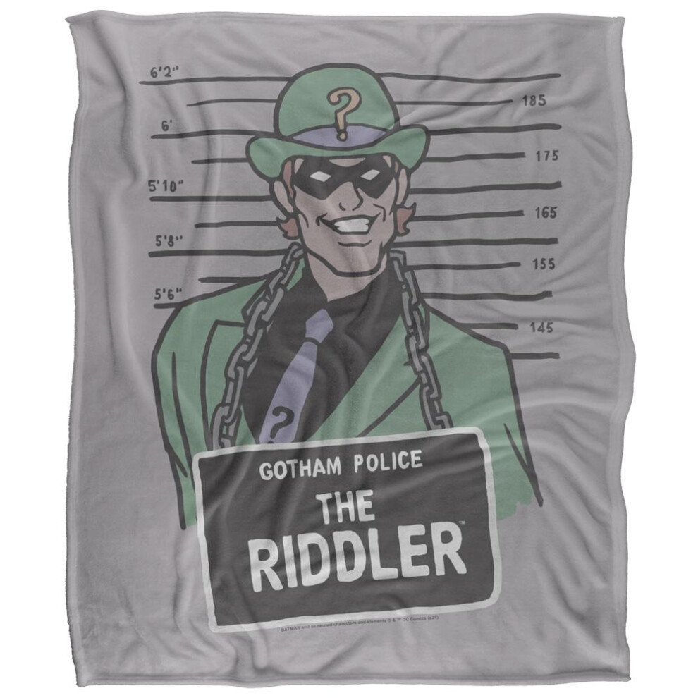 Batman Line Up Riddler Blanket Multicoloured