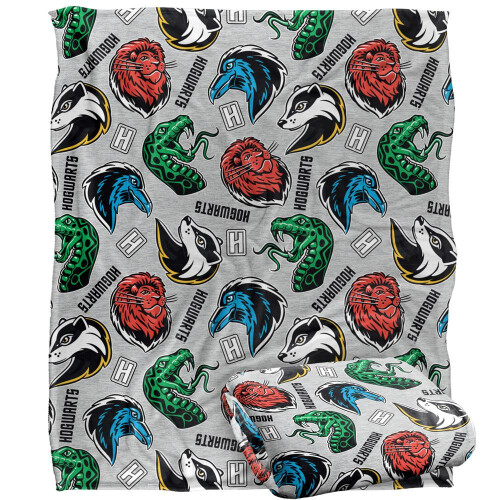 Harry Potter Harry Potter Hogwarts Icons Blanket 2