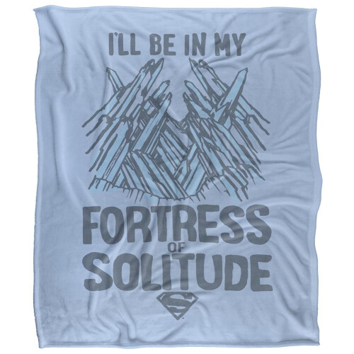Superman Superman Fortress Of Solitude Blanket