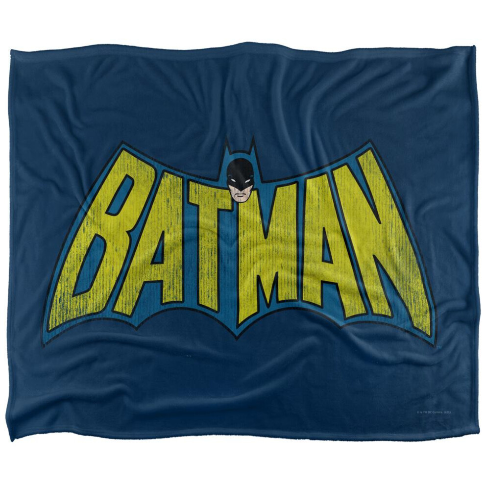 Dc Comics Logo Batman Blanket Multicoloured