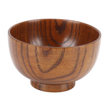 Natural Wood Grain, Unique Design With Variations, Safe And Comfortable Use For Rice Soup Salad Candy Serving