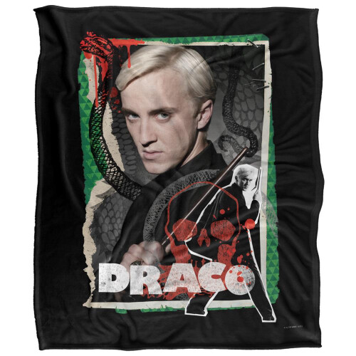 Harry Potter Harry Potter Pose Draco Malfoy Blanket 1