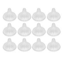 14Pcs Baby Bottle Nipple Silicone Soft Odorless Replacement, 9.1cm