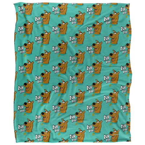 Scooby Doo Scooby Doo Repeat Print Blanket