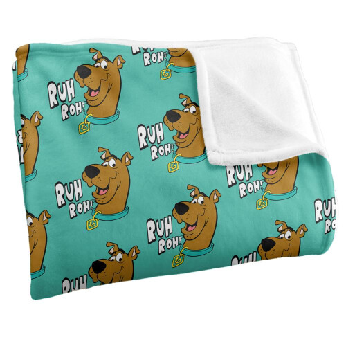 Scooby Doo Scooby Doo Repeat Print Blanket 1