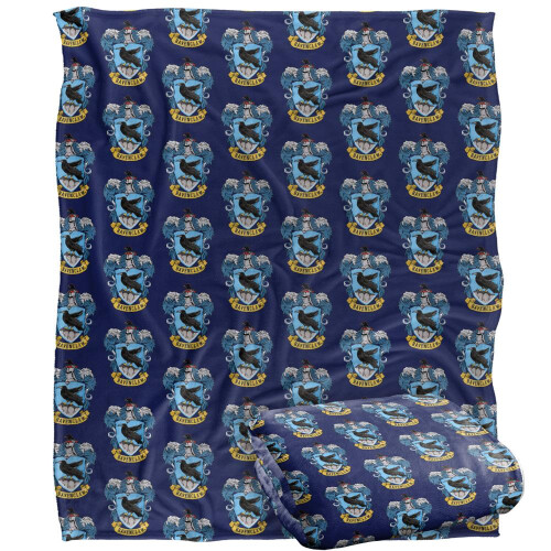 Harry Potter Harry Potter Ravenclaw Repeat Print Blanket 2