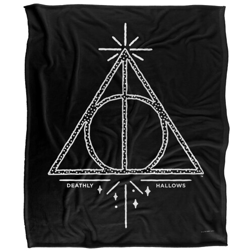 Harry Potter Harry Potter Deathly Hallows Blanket 1