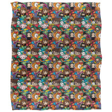 Harry Potter Chibi Group Blanket