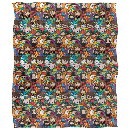 Harry Potter Harry Potter Chibi Group Blanket