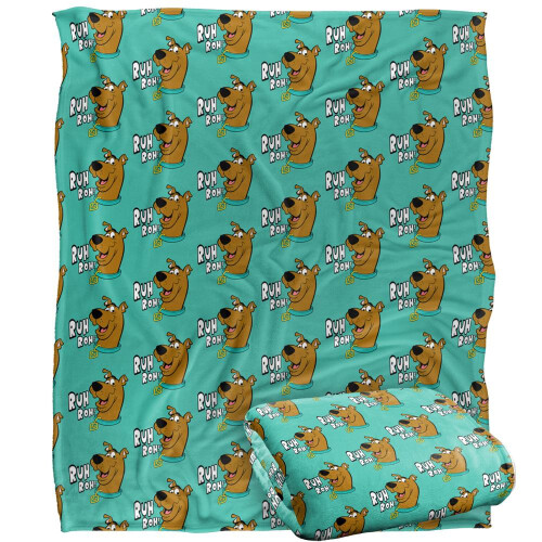 Scooby Doo Scooby Doo Repeat Print Blanket 2