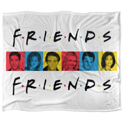 Friends Friends Characters Blanket