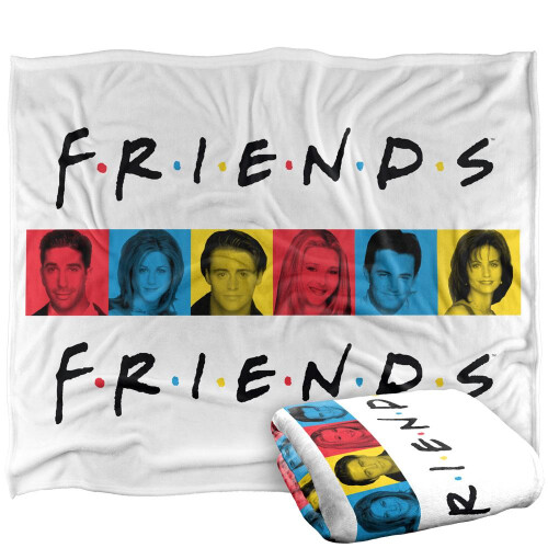 Friends Friends Characters Blanket 2