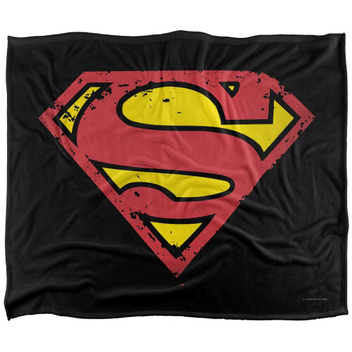 Superman Superman Logo Blanket 1