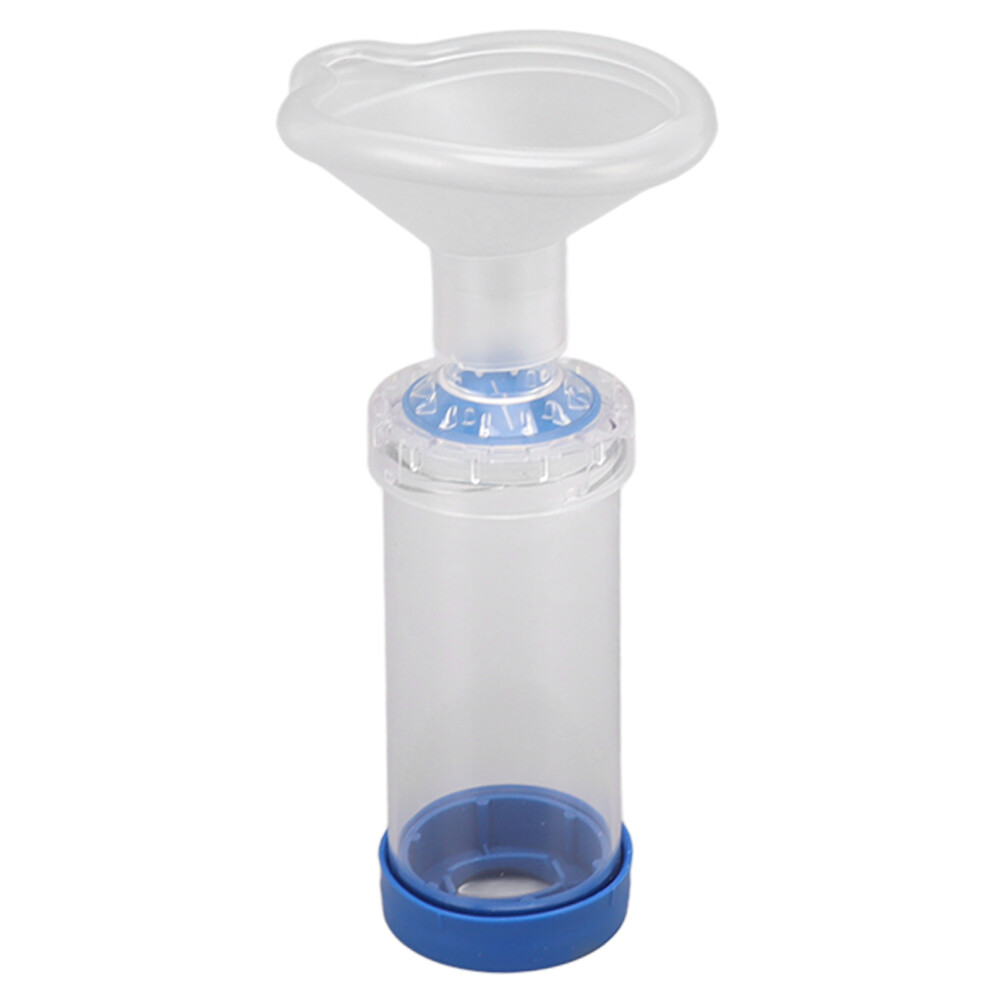 Compact Inhaler Breathing Spacer with Easy Assembly & Cleaning