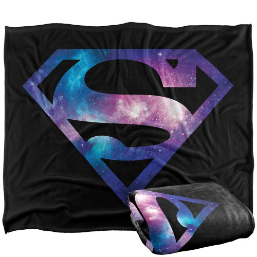 Superman Superman Galaxy Logo Blanket