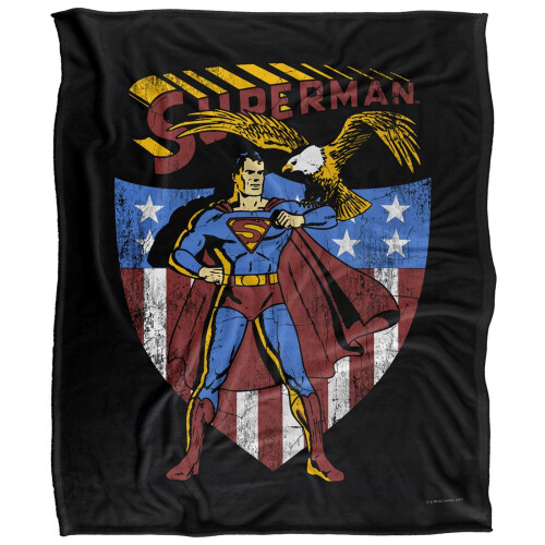 Superman Superman Eagle Blanket