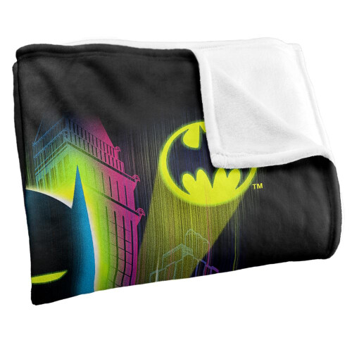 Batman Batman Neon Blanket 1