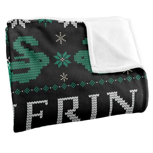 Harry Potter Harry Potter Slytherin Fair Isle Blanket 2