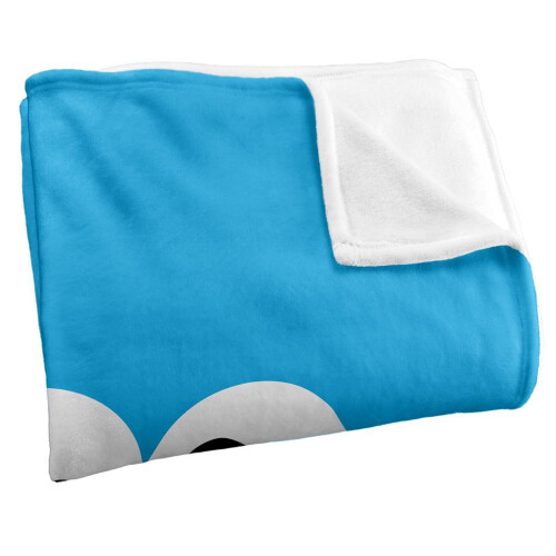 Sesame Street Sesame Street Face Cookie Monster Blanket 1
