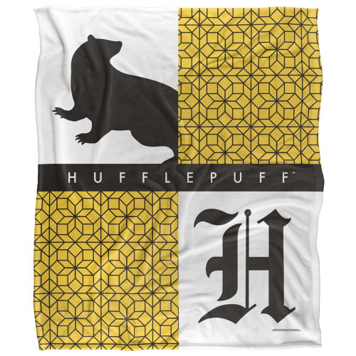 Harry Potter Harry Potter Hufflepuff Squares Blanket