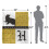Harry Potter Harry Potter Hufflepuff Squares Blanket 5