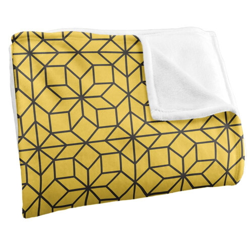 Harry Potter Harry Potter Hufflepuff Squares Blanket 1