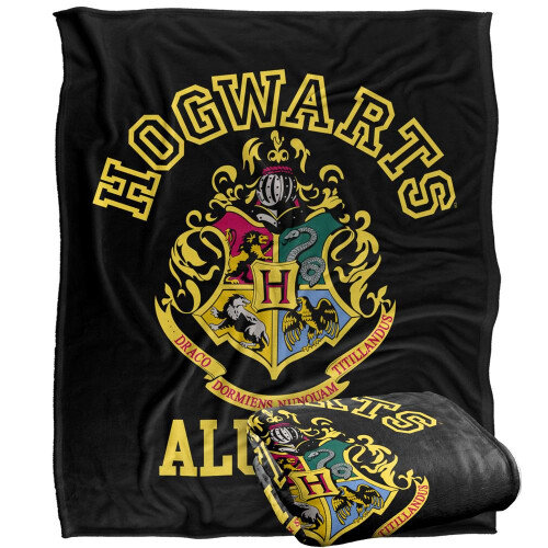 Harry Potter Harry Potter Alumni Hogwarts Crest Blanket 2
