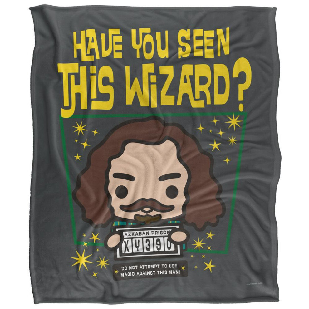 Harry Potter Chibi Sirius Blanket Multicoloured