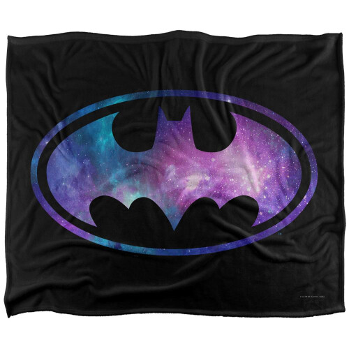 Batman Batman Galaxy Logo Blanket 1