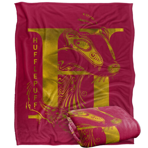Harry Potter Harry Potter Hufflepuff Abstract Blanket 1