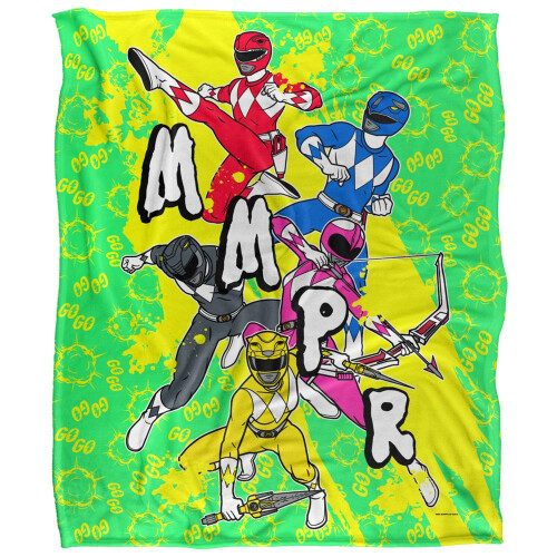 Power Rangers Power Rangers Group Shot Blanket