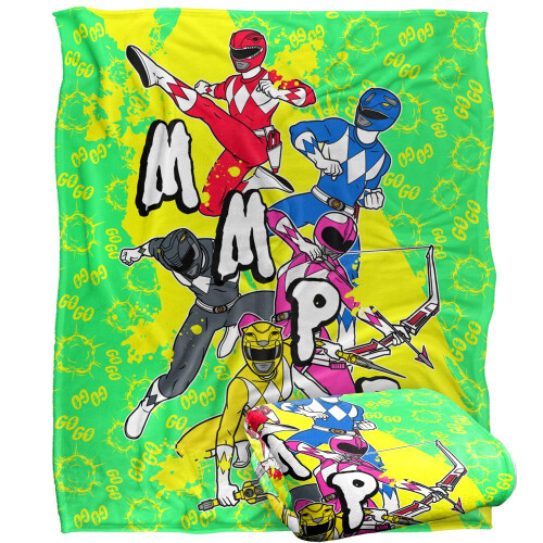 Power Rangers Power Rangers Group Shot Blanket 2