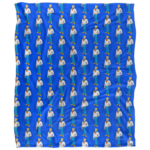 Scooby Doo Scooby Doo All-Over Print Fred Blanket