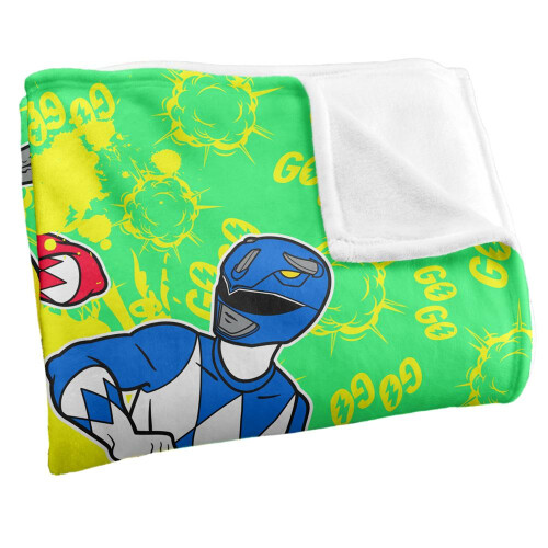 Power Rangers Power Rangers Group Shot Blanket 1